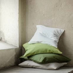 Linum Annabell Kissenhülle - 40x40 Cm - Taubenblau C85 -Boutique-Kissen-Discounter 276963 big 4