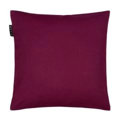 Linum Annabell Kissenhülle - 40x40 Cm - Bordeauxrot D57