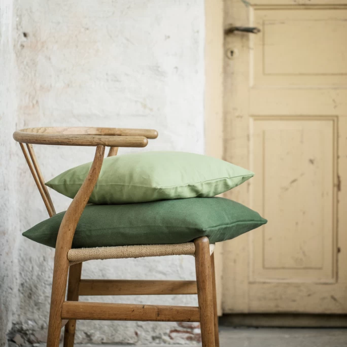 Linum Annabell Kissenhülle - 50x50 Cm - Oliv A18 6 Linum Annabell Kissenhülle - 50x50 Cm - Oliv A18 – Bild 4