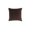 Zoeppritz Soft-Fleece Kissenhülle - 50x50 Cm - Dark Brown -Boutique-Kissen-Discounter 279146 big 0