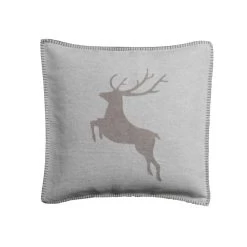 David Fussenegger SYLT Hirsch Kissenhülle - 50x50 Cm - Filz