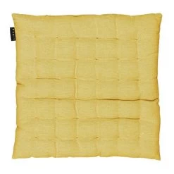 Linum Pepper Sitzkissen - 40x40x3 Cm - Mustard Yellow E97