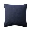 Linum Shepard Kissenhülle - 50x50 Cm - Ink Blue C54 -Boutique-Kissen-Discounter 311936 big 0