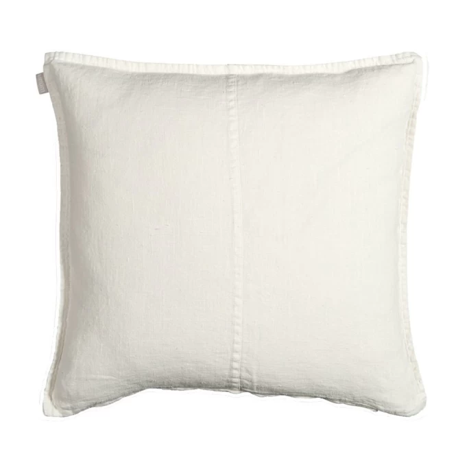 Linum West Kissenhülle - 50x50 Cm - White I01 3 Linum West Kissenhülle - 50x50 Cm - White I01