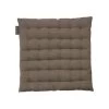 LINUM PEPPER Sitzkissen - 40x40x3 Cm - Bärenbraun B42 -Boutique-Kissen-Discounter 328243 big 0
