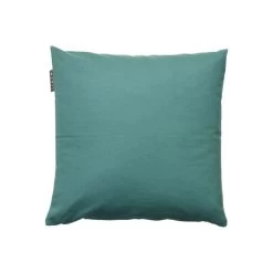 LINUM ANNABELL Kissenhülle - 40x40 Cm - Dunkel Grautürkis C97