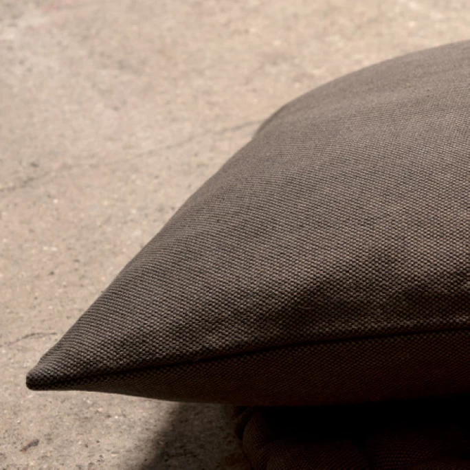 LINUM PEPPER Kissenhülle - 40x40 Cm - Bärenbraun B42 4 LINUM PEPPER Kissenhülle - 40x40 Cm - Bärenbraun B42 – Bild 2