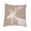 David Fussenegger SILVRETTA Kissenhülle Hirsch - 50x50 Cm - Rauch -Boutique-Kissen-Discounter 354602 big 0