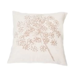 David Fussenegger JADE Kissenhülle Dolde KbA (GOTS) - 50x50 Cm - Natur