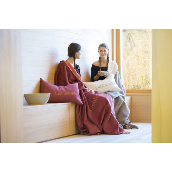 David Fussenegger SILVRETTA Kissenhülle Lieblingsplatz - 40x60 Cm - Rauch 5 David Fussenegger SILVRETTA Kissenhülle Lieblingsplatz - 40x60 Cm - Rauch – Bild 3