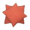 David Fussenegger SYLT Kissenhülle Uni Mit Zierstich - 40x40 Cm - Terracotta -Boutique-Kissen-Discounter 354641 big 0