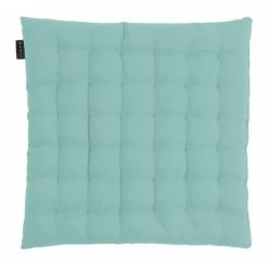 Linum PEPPER Sitzkissen - 40x40x3 Cm - Dusty Turquoise C85