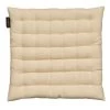 Linum PEPPER Sitzkissen - 40x40x3 Cm - Creamy Beige N02 -Boutique-Kissen-Discounter 356842 big 0
