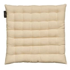 Linum PEPPER Sitzkissen - 40x40x3 Cm - Creamy Beige N02