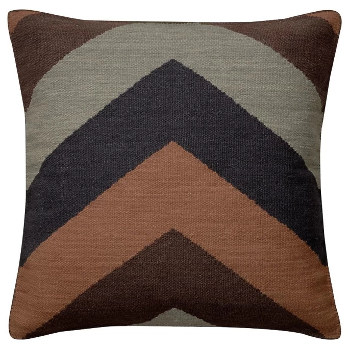 Linum BURTON Kissenhülle - 70x70 Cm - Espresso Brown B02 3 Linum BURTON Kissenhülle - 70x70 Cm - Espresso Brown B02