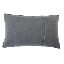 Zoeppritz Soft-Fleece Kissenhülle - 30x50 Cm - Medium Grey Mel.