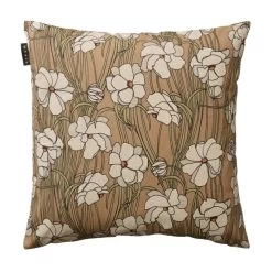 Linum Jazz Kissenhülle - 50x50 Cm - Camel Brown B78