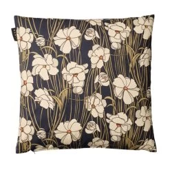 Linum Jazz Kissenhülle - 50x50 Cm - Ebony Grey G20