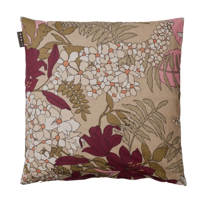 Linum Utanmyra Kissenhülle - 50x50 Cm - Safari Beige G44 3 Linum Utanmyra Kissenhülle - 50x50 Cm - Safari Beige G44