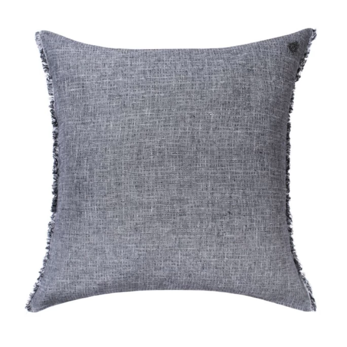 Zoeppritz Stay Forever Here Kissenhülle Aus Leinen - 50x50 Cm - Black 3 Zoeppritz Stay Forever Here Kissenhülle Aus Leinen - 50x50 Cm - Black