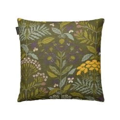 Linum Midsummer Kissenhülle - 50x50 Cm - Light Olive Green A92