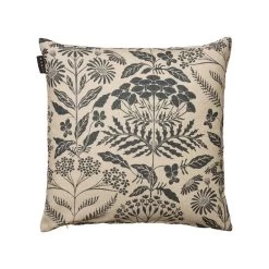 Linum Midsummer Kissenhülle - 50x50 Cm - Dark Charcoal Grey G21