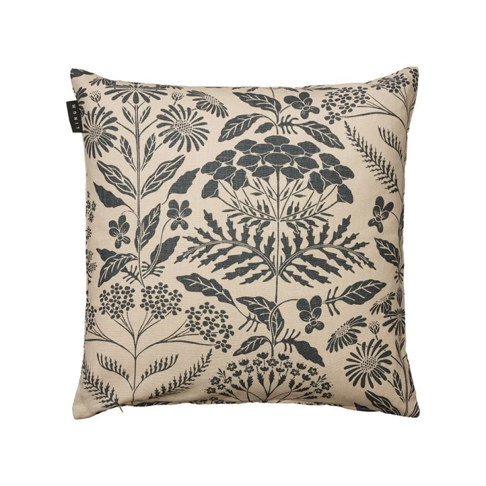 Linum Midsummer Kissenhülle - 50x50 Cm - Dark Charcoal Grey G21 3 Linum Midsummer Kissenhülle - 50x50 Cm - Dark Charcoal Grey G21