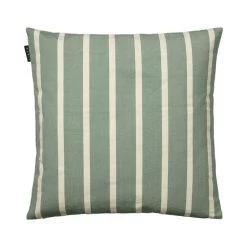 Linum Rubus Kissenhülle - 60x60 Cm - Grey Green A15