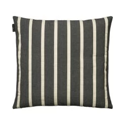 Linum Rubus Kissenhülle - 60x60 Cm - Dark Charcoal Grey G21