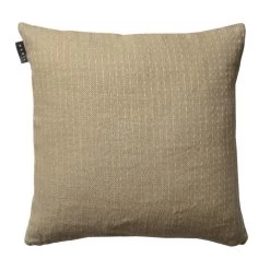 Linum CHANNEL Kissenhülle - 50x50 Cm - Light Bear Brown G36