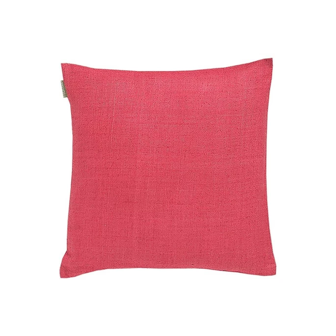 Linum SETA Kissenhülle - 40x40 Cm - Dark Rose Pink D58 3 Linum SETA Kissenhülle - 40x40 Cm - Dark Rose Pink D58