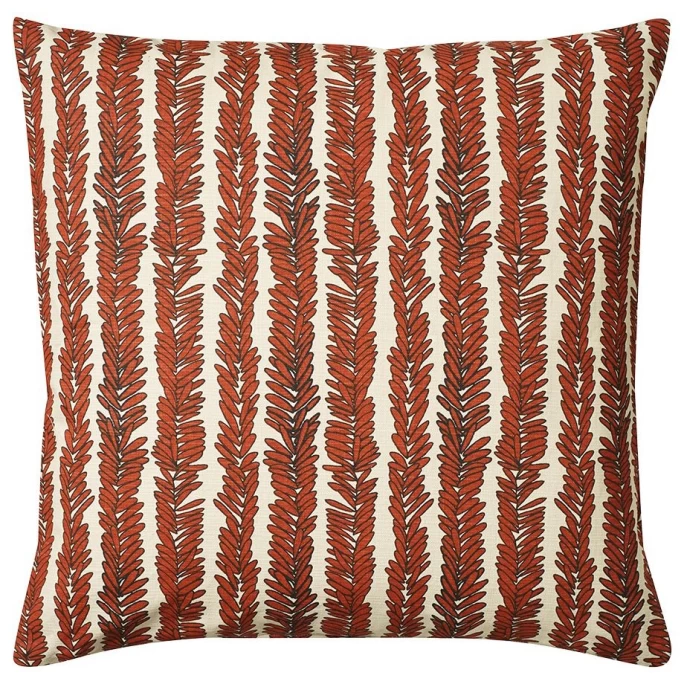 Linum VERONICA Kissenhülle - 50x50 Cm - Autumn Orange B15 3 Linum VERONICA Kissenhülle - 50x50 Cm - Autumn Orange B15