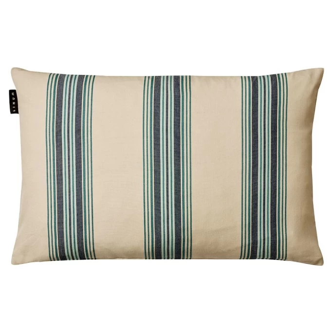 Linum WYLER Kissenhülle - 40x60 Cm - Dark Grey Blue C78 3 Linum WYLER Kissenhülle - 40x60 Cm - Dark Grey Blue C78