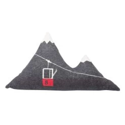 Boutique-Kissen-Discounter 36 David Fussenegger BERG Kissen Mit Füllung - 65x40 Cm - Anthrazit