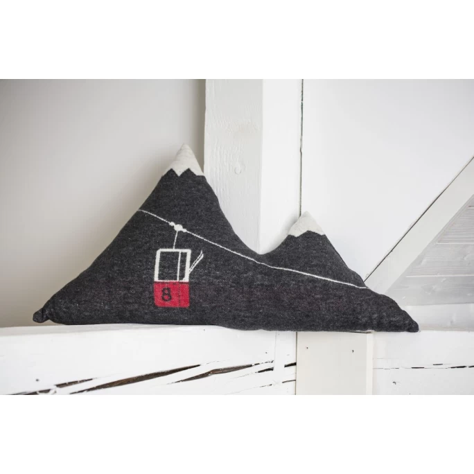 David Fussenegger BERG Kissen Mit Füllung - 65x40 Cm - Anthrazit 6 David Fussenegger BERG Kissen Mit Füllung - 65x40 Cm - Anthrazit – Bild 4