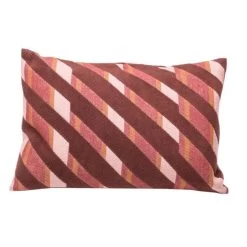 David Fussenegger DECO Kissenhülle Diagonal - 40x60 Cm - Bordeaux