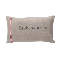 David Fussenegger SILVRETTA Kissenhülle Stubenhocker - 30x50 Cm - Rauch