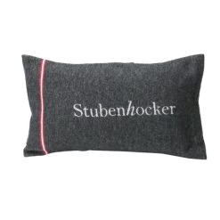 David Fussenegger SILVRETTA Kissenhülle Stubenhocker - 30x50 Cm - Anthrazit