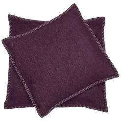 David Fussenegger Basic Kissenhülle Uni - 40x40 Cm - Traube