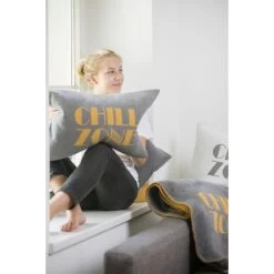 David Fussenegger SILVRETTA Chill Zone Kissenhülle - 40x60 Cm - Grau -Boutique-Kissen-Discounter 419158 big 2