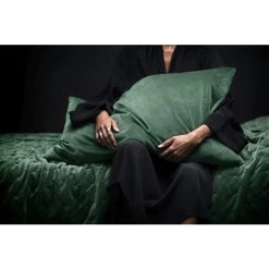 Linum Paolo Kissenhülle - 50x90 Cm - Smaragdgrün 8 Linum Paolo Kissenhülle - 50x90 Cm - Smaragdgrün -Boutique-Kissen-Discounter 422368 big 2