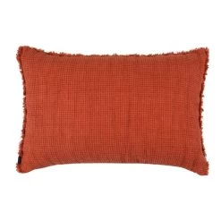 Zoeppritz Honeybee Kissenhülle Mit Fransen - 40x60 Cm - Rust