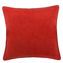 Zoeppritz Soft-Fleece Kissenhülle - 50x50 Cm - Rust