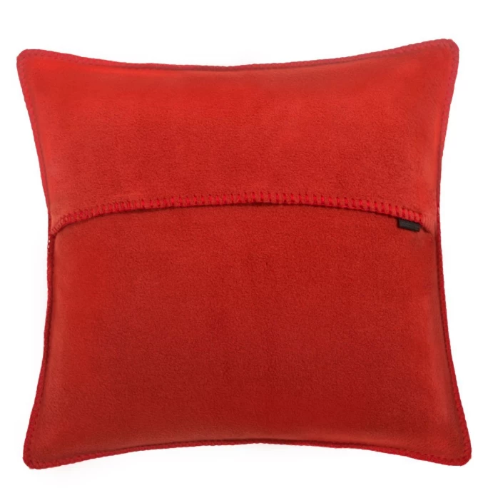 Zoeppritz Soft-Fleece Kissenhülle - 50x50 Cm - Rust 4 Zoeppritz Soft-Fleece Kissenhülle - 50x50 Cm - Rust – Bild 2