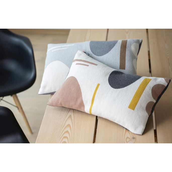 David Fussenegger Modern Kissenhülle - 60x40 Cm - Rohweiß 4 David Fussenegger Modern Kissenhülle - 60x40 Cm - Rohweiß – Bild 2