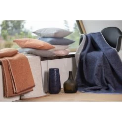 David Fussenegger Nadelstreifen Kissenhülle 2er-Set - 40x40 Cm - Hellgrau -Boutique-Kissen-Discounter 426685 big 4