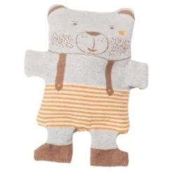 Boutique-Kissen-Discounter 32 David Fussenegger Bär Körnerkissen - 29x16 Cm - Goldgelb