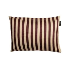 Linum AMALFI Kissenhülle - 35x50 Cm - Dunkles Burgunderrot D79