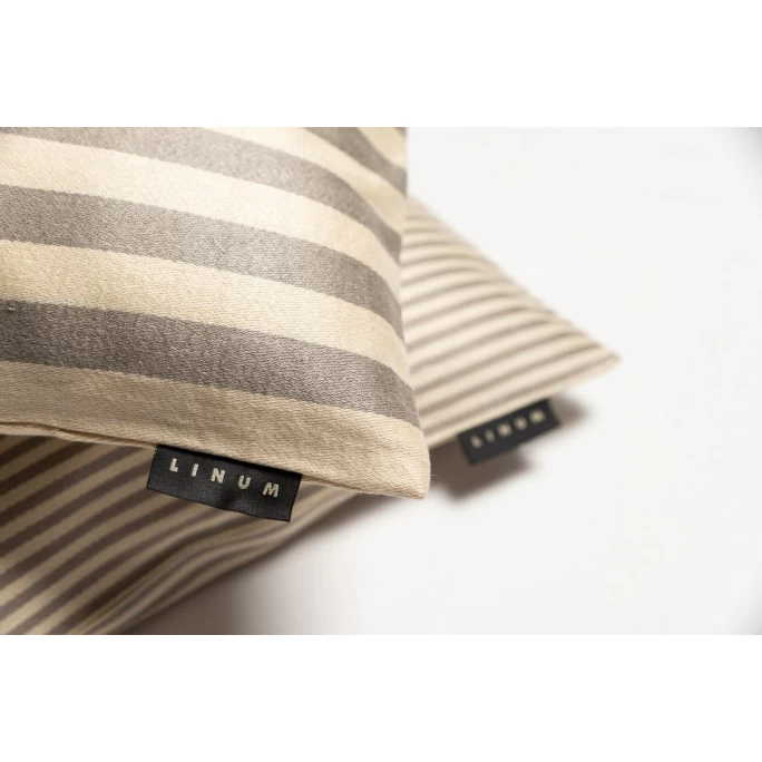 Linum AMALFI Kissenhülle - 35x50 Cm - Maulwurfbraun G14 5 Linum AMALFI Kissenhülle - 35x50 Cm - Maulwurfbraun G14 – Bild 3