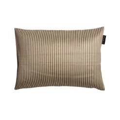 Linum CALCIO Kissenhülle - 35x50 Cm - Maulwurfbraun G14